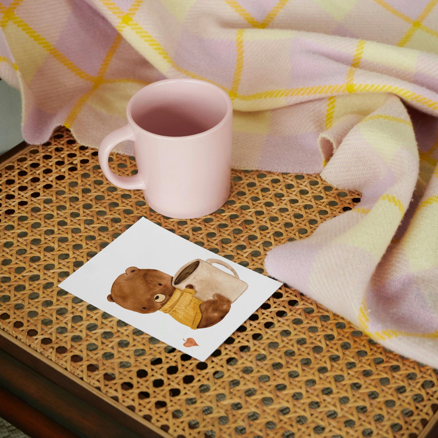 Karte Bär & Kaffeeliebe