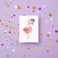 Postkarte Flamingo Florentine