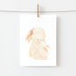 Karte Mama Hase & Baby