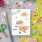 Karte Du bist super – Superheld Noah