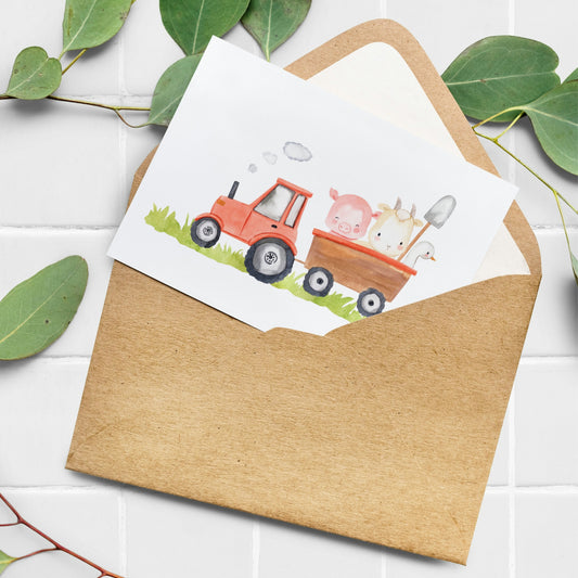 Karte Große Traktorfahrt