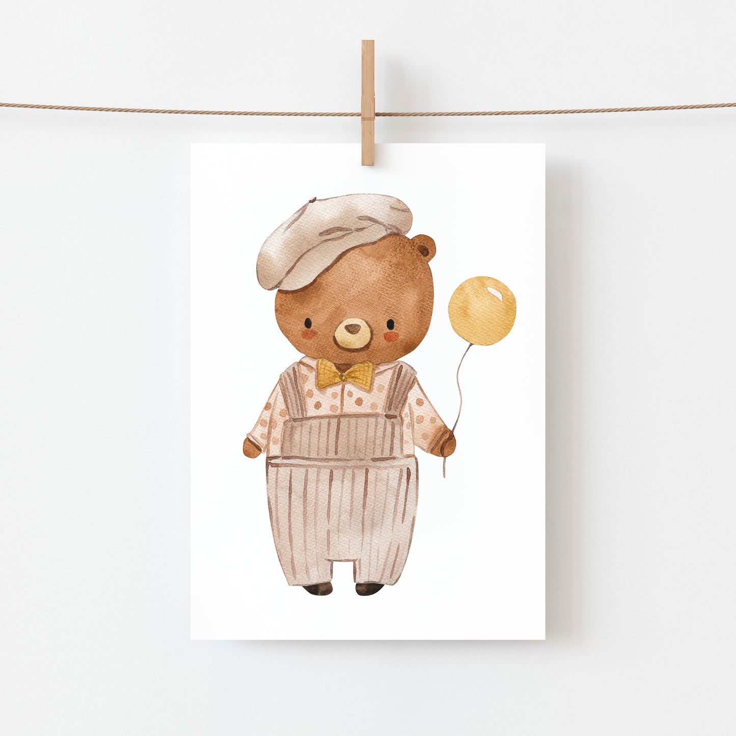 Postkarte Bär Oskar