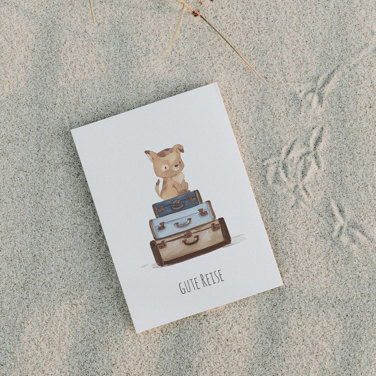 Karte Gute Reise – Hund
