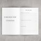 Reisetagebuch A5 Softcover mit bunter Weltkarte. Innenansicht. Ideal zum Planen und Festhalten von Reiseerinnerungen.