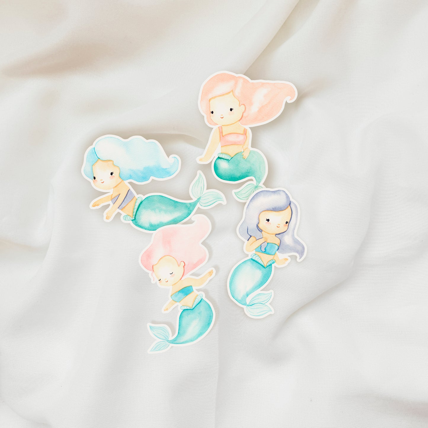 Meerjungfrau Sticker Set