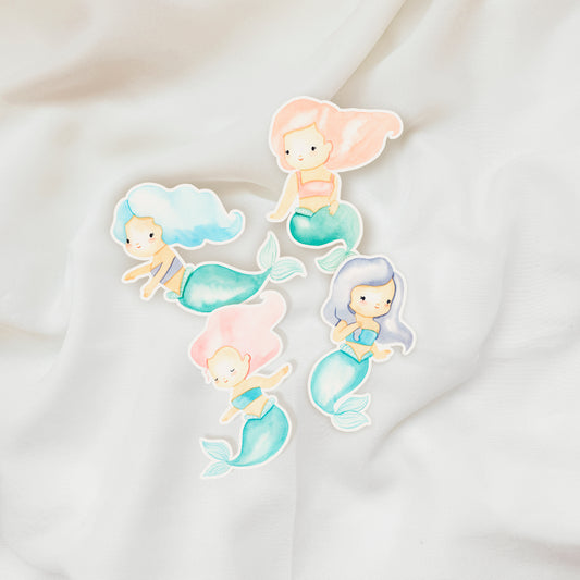 Meerjungfrau Sticker Set