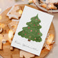 Weihnachtskarte Frohe Weihnachten - Weihnachtsbaum