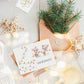 Weihnachtskarte Frohe Weihnachten - Mäuse & Lichterkette