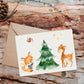 Weihnachtskarte Waldtiere