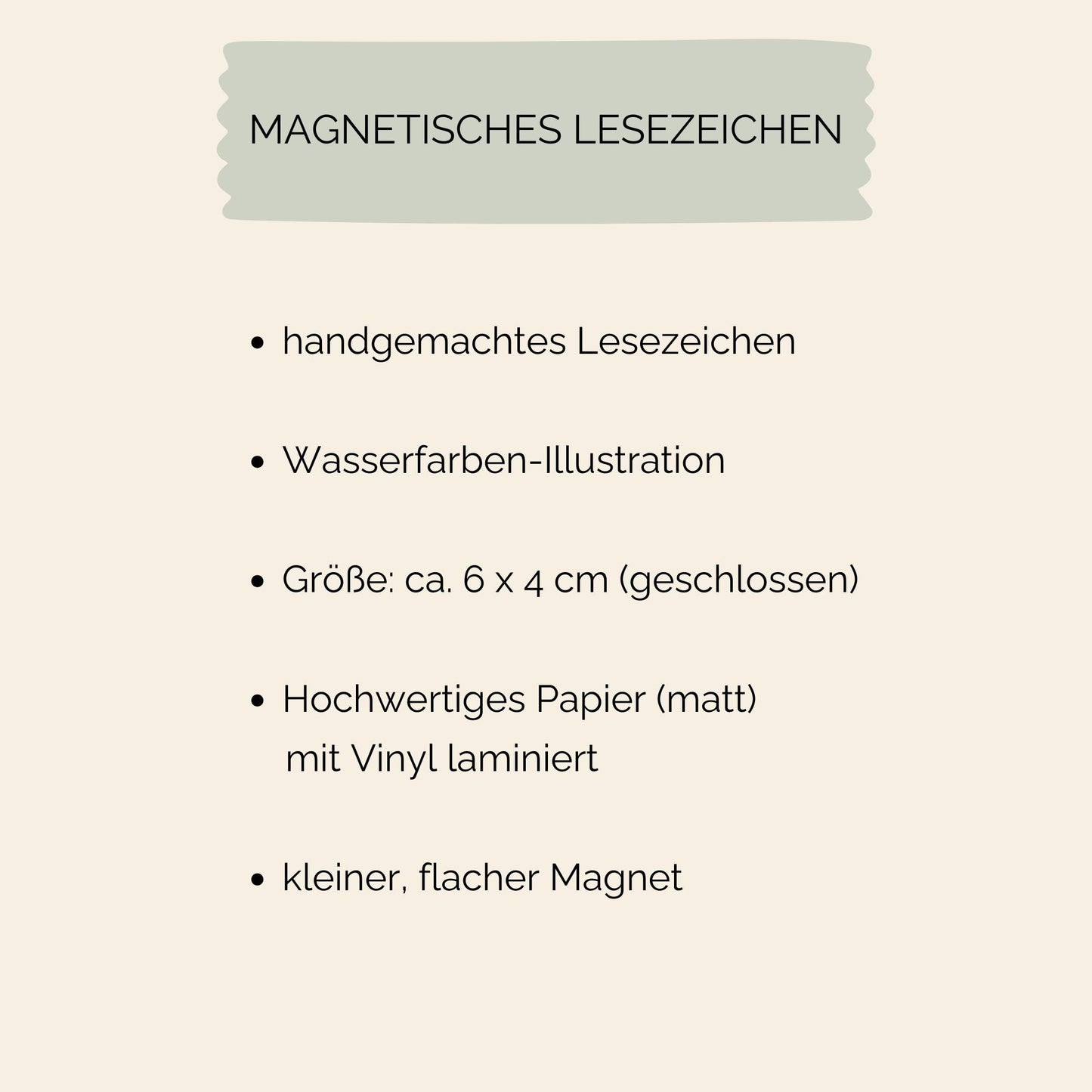 Magnetisches Lesezeichen Sonnenblume, handgemalt, auf 200g Papier gedruckt, mit Vinyl versiegelt, ca. 6x3,5 cm, enthält Magnete für sicheren Halt ohne Beschädigung.