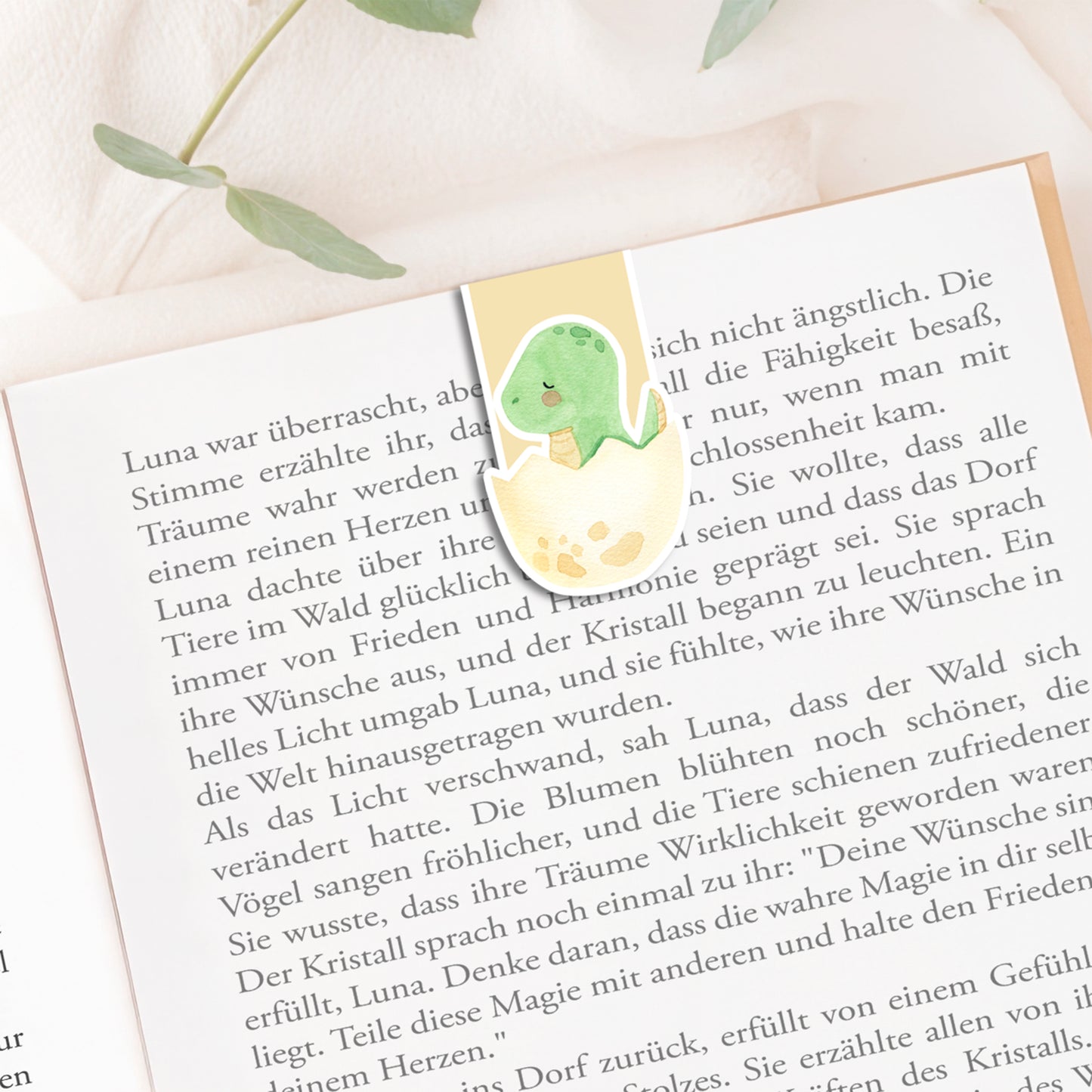 Magnetische Lesezeichen Dino – 3er Set