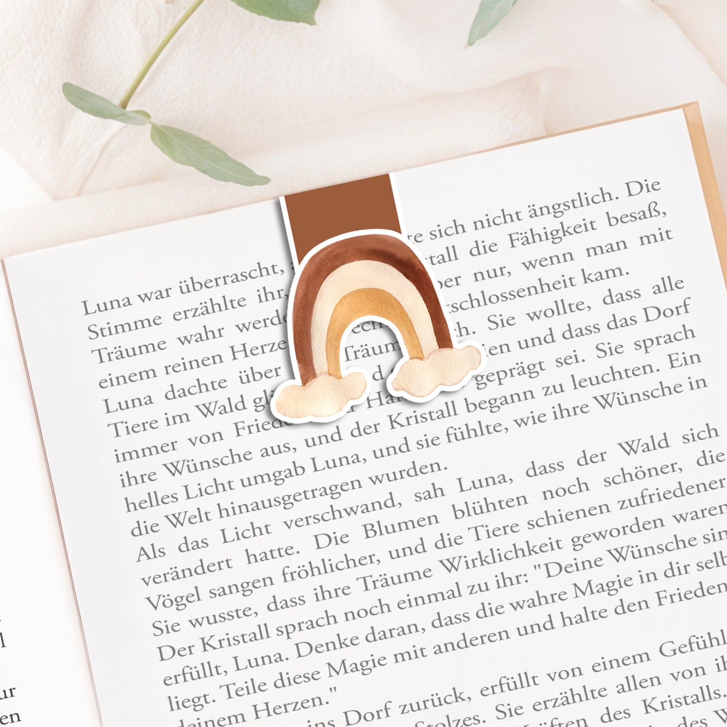 Magnetische Lesezeichen Boho Einhorn – 3er Set