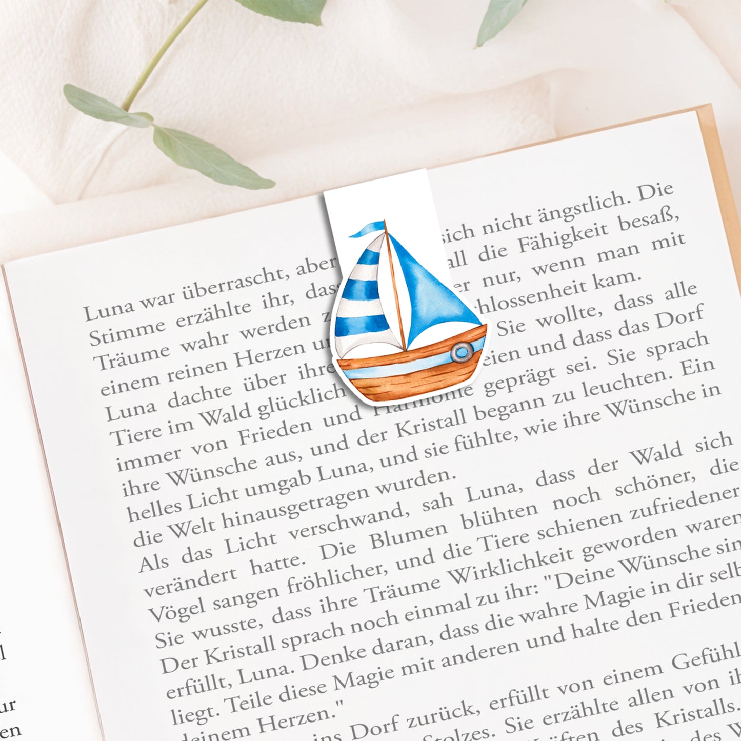 Magnetische Lesezeichen Maritim – 3er Set