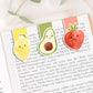 Magnetische Lesezeichen Früchte – 3er Set