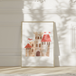 Poster Burg A4 & A3: Video vom hochwertigem Poster einer Burg, ideal für Kinderzimmerdeko, stabil und farbintensiv auf 300g Naturpapier gedruckt.