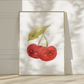 Cherry & Claire Kirschen Poster