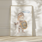 Mutige Ritterin Ida Poster