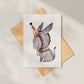Postkarte Esel Emil